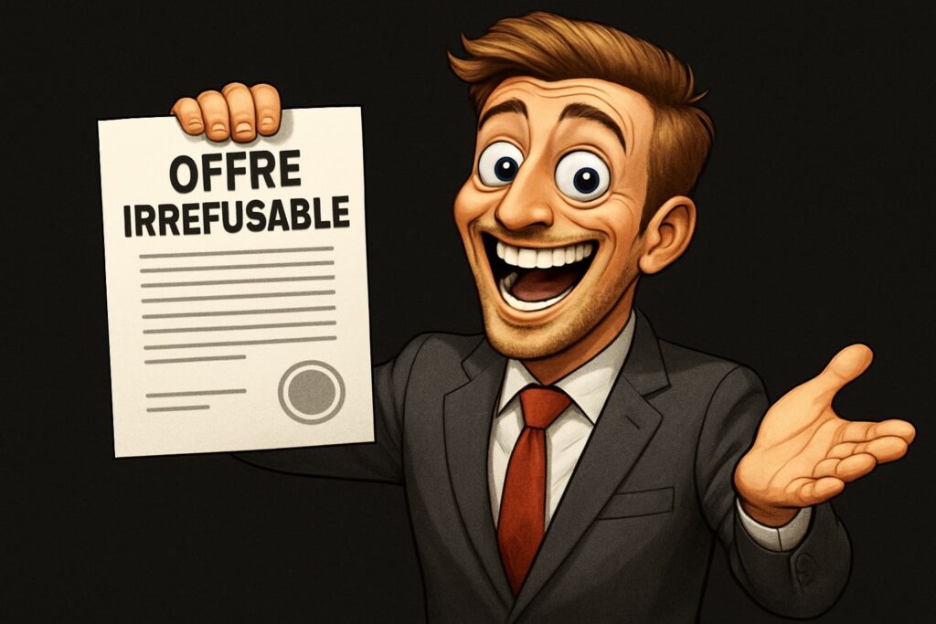 bonne attitude pour une offre de lancement convaincante