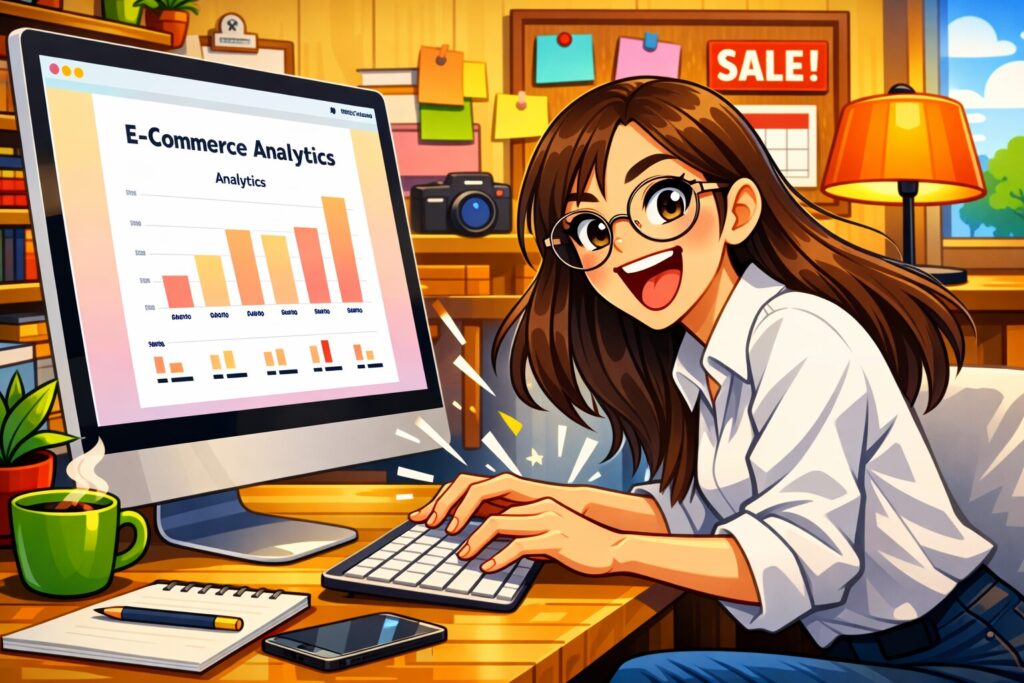 entrepreneuse ecommerce en croissance